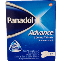 Panadol Advance 500mg 32 Tablets