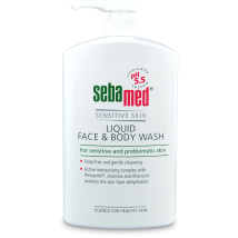 Sebamed Liquid Face & Body Wash 1l