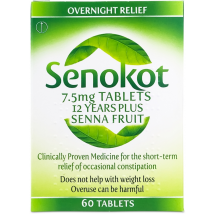 Senokot 7.5mg 12 Years Plus 60 Tablets