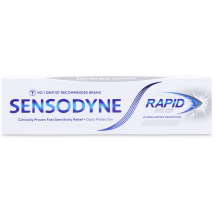 Sensodyne Rapid Whitening Toothpaste 75ml