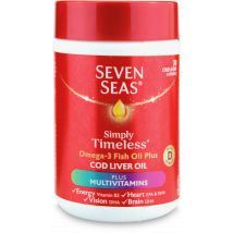 Seven Seas One-A-Day Cod Liver Oil Plus Multivitamins 30 Capsules