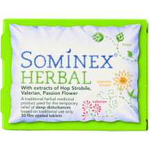 Sominex Herbal 30 Tablets