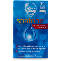 Spatone 100% Natural Liquid Iron 14 Sachets