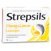 Strepsils Honey & Lemon 16 Lozenges