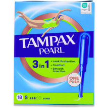 Tampax Pearl Super 18s