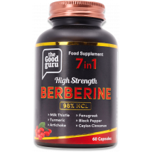 The Good Guru High Strength Berberine 98% HCL 60 Capsules