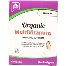 The Good Guru Organic MultiVitamin for Women 60 Capsules