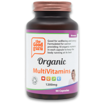 The Good Guru Organic Women's Multivitamin 90 Capsules