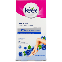 Veet Sensitive Skin Wax Strips 20 Pack