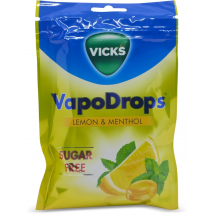 Vicks VapoDrops Lozenges Lemon And Menthol 72g