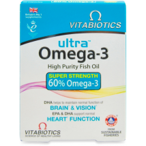 Vitabiotics Ultra Omega-3 High Purity Fish Oil 60 Capsules