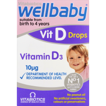 Vitabiotics Wellbaby Vit D Drops 30ml