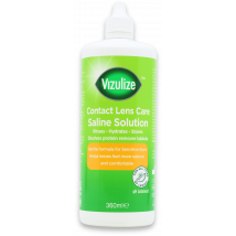 Vizulize Contact Lens Saline Solution 360ml