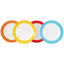 Gimex  Colour Line Diepbord 4 Stuks  Meerkleurig