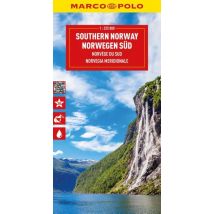 Marco Polo  wegenkaart Noorwegen Zuid  Diversen