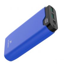 Imoshion  Powerbank 20.000 mAh 22.5w Snellader  Blauw