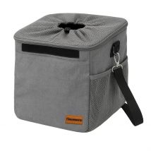 Pawesome  3-in-1 Fietsmand voor honden  Gray