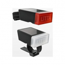 Litta  verlichtingsset zonne-energie zwart  Zwart