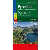 Wegenkaart F&B Pyreneeën