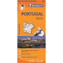 Michelin wegenkaart Regional 591 Portugal noord