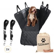 All 4 Pets Supply  Hondendeken Auto Waterdicht  Zwart