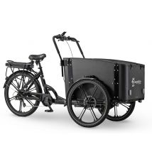 Cargobike Se  Flex achterwielmotor bakfiets  Zwart