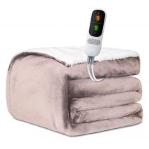 STAUS&BACH   1 Persoons elektrische deken  Roze