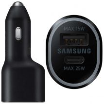 Samsung  40W Autolader  Zwart