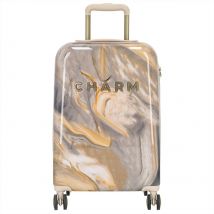 Charm London    Marble  Handbagagekoffer  Lichtgrijs
