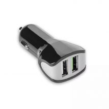 Celly Autolader 3.4A 2 USB  Zwart