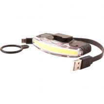 Spanninga  koplamp Arco usb stuurbocht  Zwart