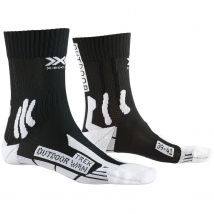X-socks  Trek Outdoor Crew wandelsokken  Zwart