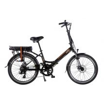 Lacros  Scamper S200XL zwart opvouwbare e-bike  Zwart