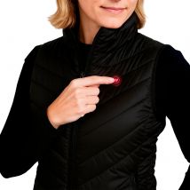 Wahrm  Infrarood Verwarmde Bodywarmer  Vrouwen  Zwart