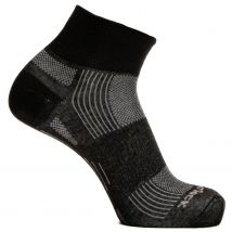Wrightsock  Eco Explore Quarter  sokken  Zwart