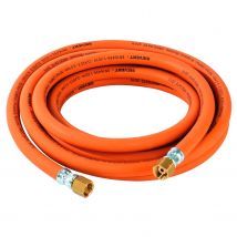 Sievert  propaanslang  5m  Ø6,3 mm  3/8" LH  Oranje