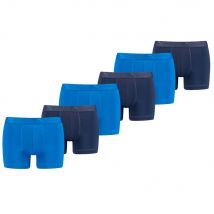 Puma   Microfiber 6-pack  Sport Boxershorts  Blauw