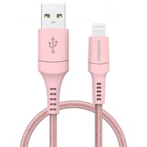 Imoshion  Lightning naar USB kabel 1 meter  Roze