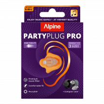 Alpine PartyPlug Pro oordoppen  Transparant
