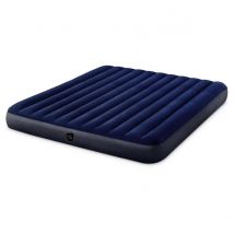 Intex  Luchtbed Downy King 183x203x22 cm  Blauw