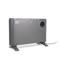 Qlt No Less  QLT Elektrische Kachel Convector met App  Grijs
