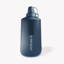 Lifestraw   Opvouwbare fles blauw  Donker Blauw
