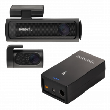 Nordväl  DC202-2CH 128GB + BP125 combi set  Zwart