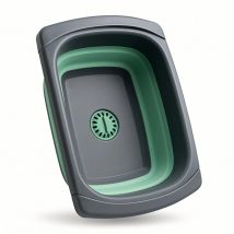 Hem Opvouwbare Afwasteil 8L Met Stop  Gray