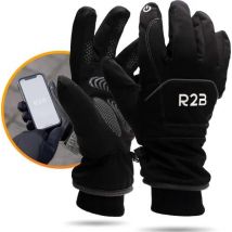 R2B  Luxe Waterdichte Touchscreen Handschoenen  Zwart