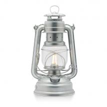 Feuerhand   Stormlamp  Zink  Olie-Lantaarn  Zilver