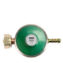Gimeg  gasdrukregelaar 50mb Kombi slangpilaar  Groen