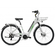 Torpado  Traveller dames ebike midmotor  Wit