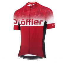 Löffler  Loeffler fietsshirt Messenger 2 heren  Rood