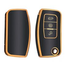 Dutch Shield  Sleutelhoesje  Ford goud G3  Zwart-Goud